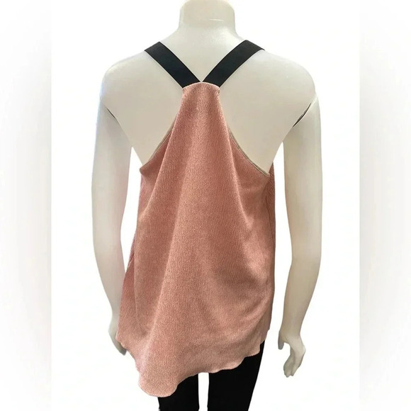 Isle By Melis Kozan Pink Wide Strap Lined Tank Top Size  Small - Picture 3 of 10